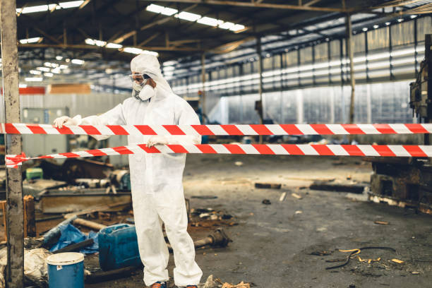 Professional Crime Scene Cleanup technician working in Hampton Falls, NH